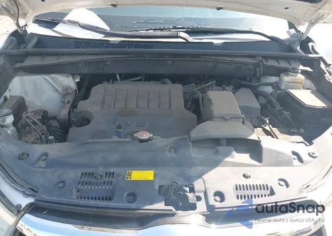 2016 Toyota Highlander Le V6 from USA, damaged, VIN 5TDBKRFH8GS281511